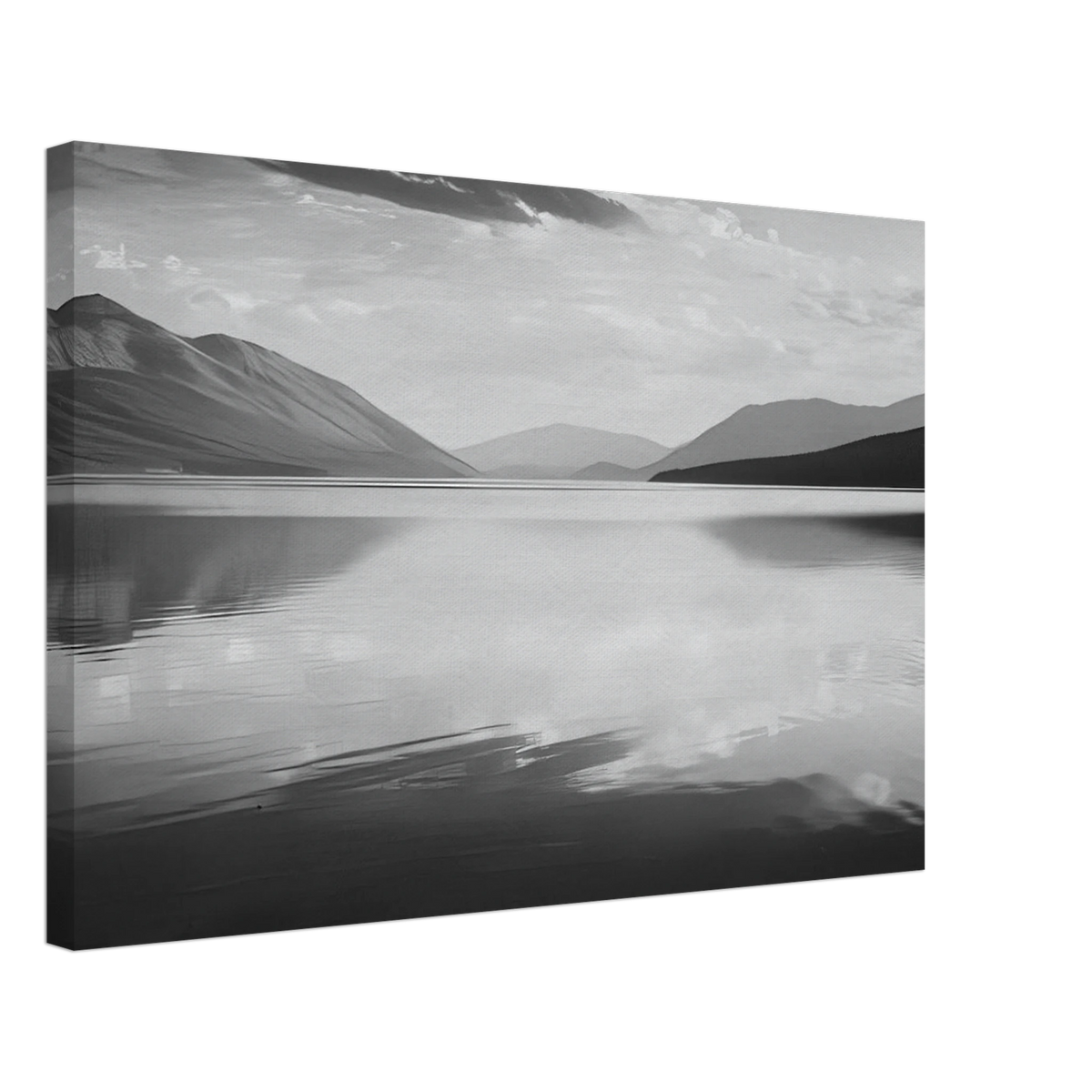Evening, McDonald Lake, Glacier National Park Canvas | Ansel Adams Canvas | Ansel Adams Store
