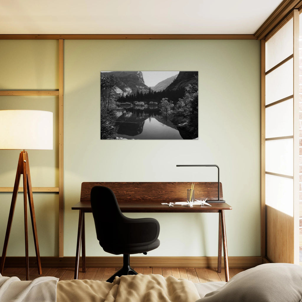 Mirror Lake, Morning, Yosemite National Park Canvas | Ansel Adams Canvas | Ansel Adams Store
