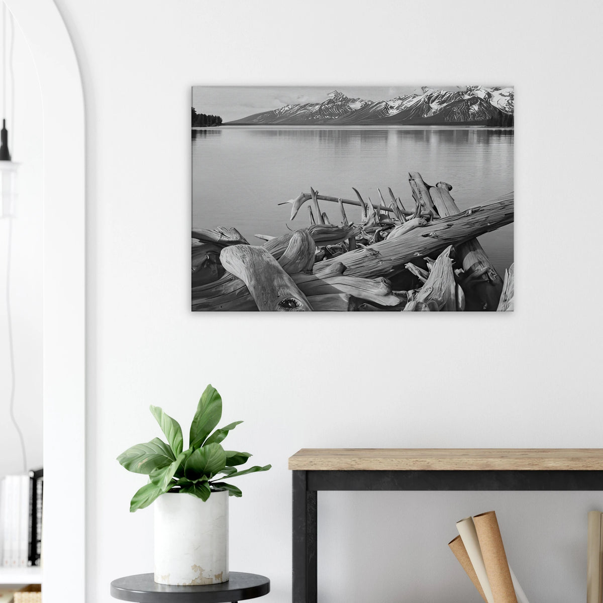 Grand Teton National Park, Wyoming Canvas | Ansel Adams Canvas | Ansel Adams Store