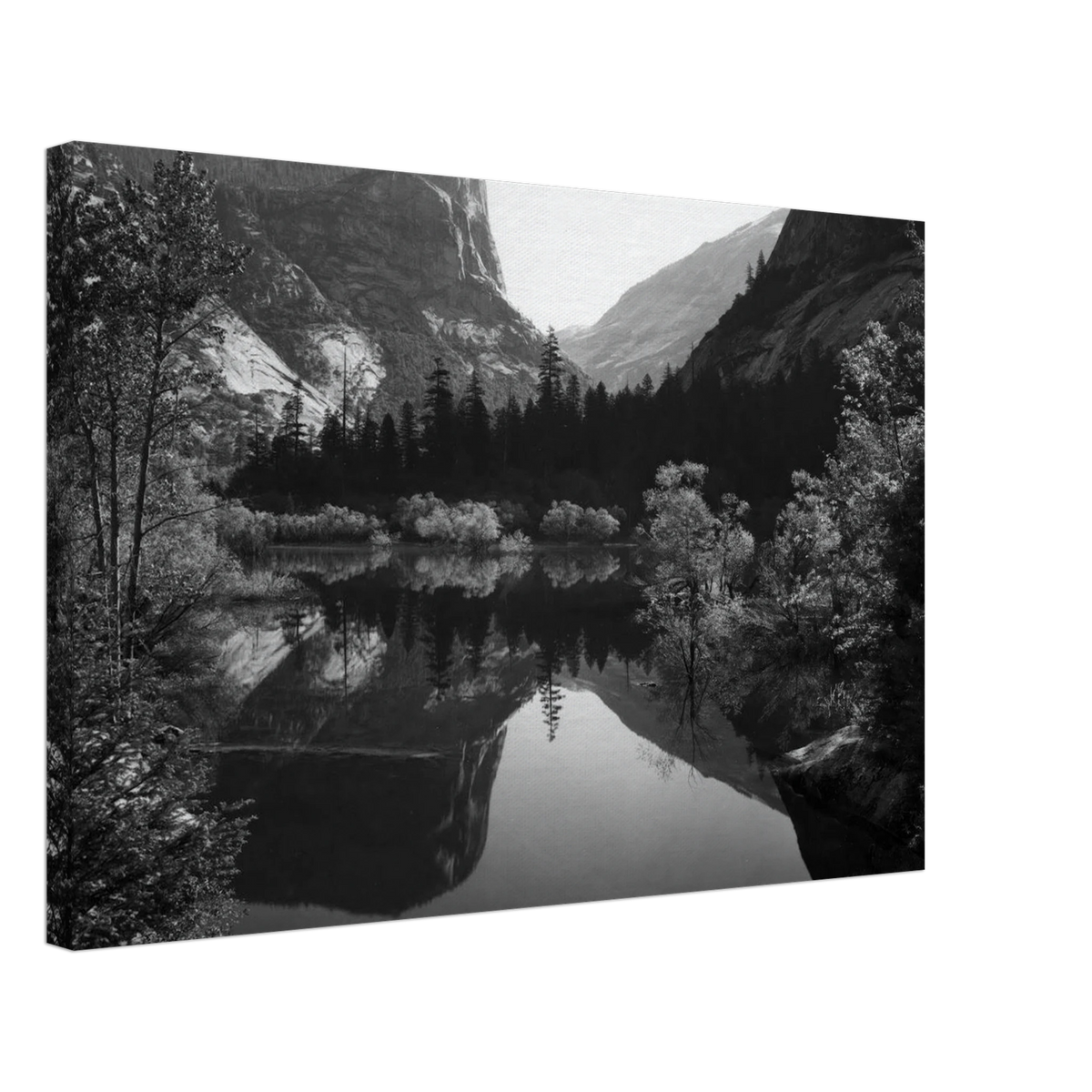Mirror Lake, Morning, Yosemite National Park Canvas | Ansel Adams Canvas | Ansel Adams Store
