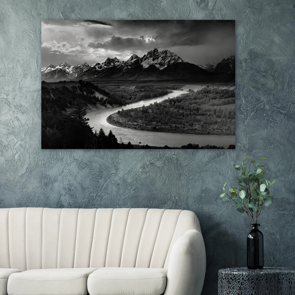 The Tetons and the Snake River Poster | Ansel Adams Poster | Ansel Adams Store