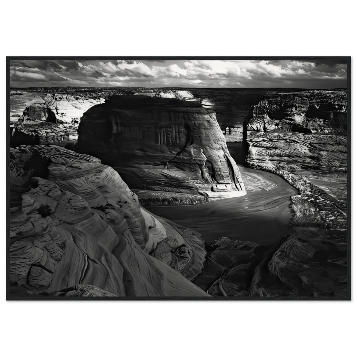 Canyon de Chelly Framed Poster | Ansel Adams Framed Prints Wall Art | Ansel Adams Store