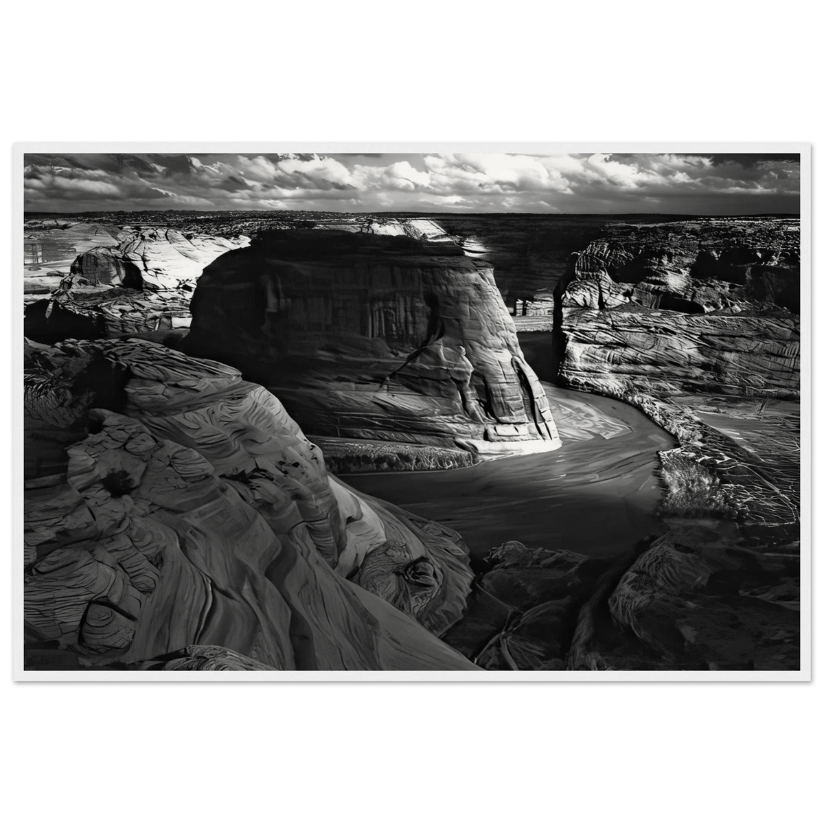 Canyon de Chelly Framed Poster | Ansel Adams Framed Prints Wall Art | Ansel Adams Store