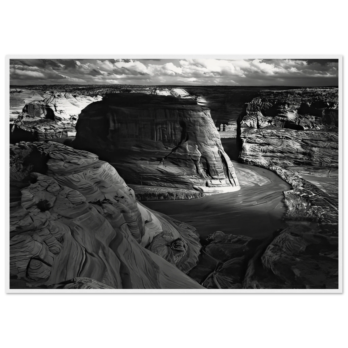 Canyon de Chelly Framed Poster | Ansel Adams Framed Prints Wall Art | Ansel Adams Store