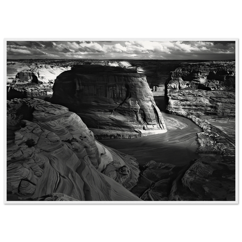 Canyon de Chelly Framed Poster | Ansel Adams Framed Prints Wall Art | Ansel Adams Store