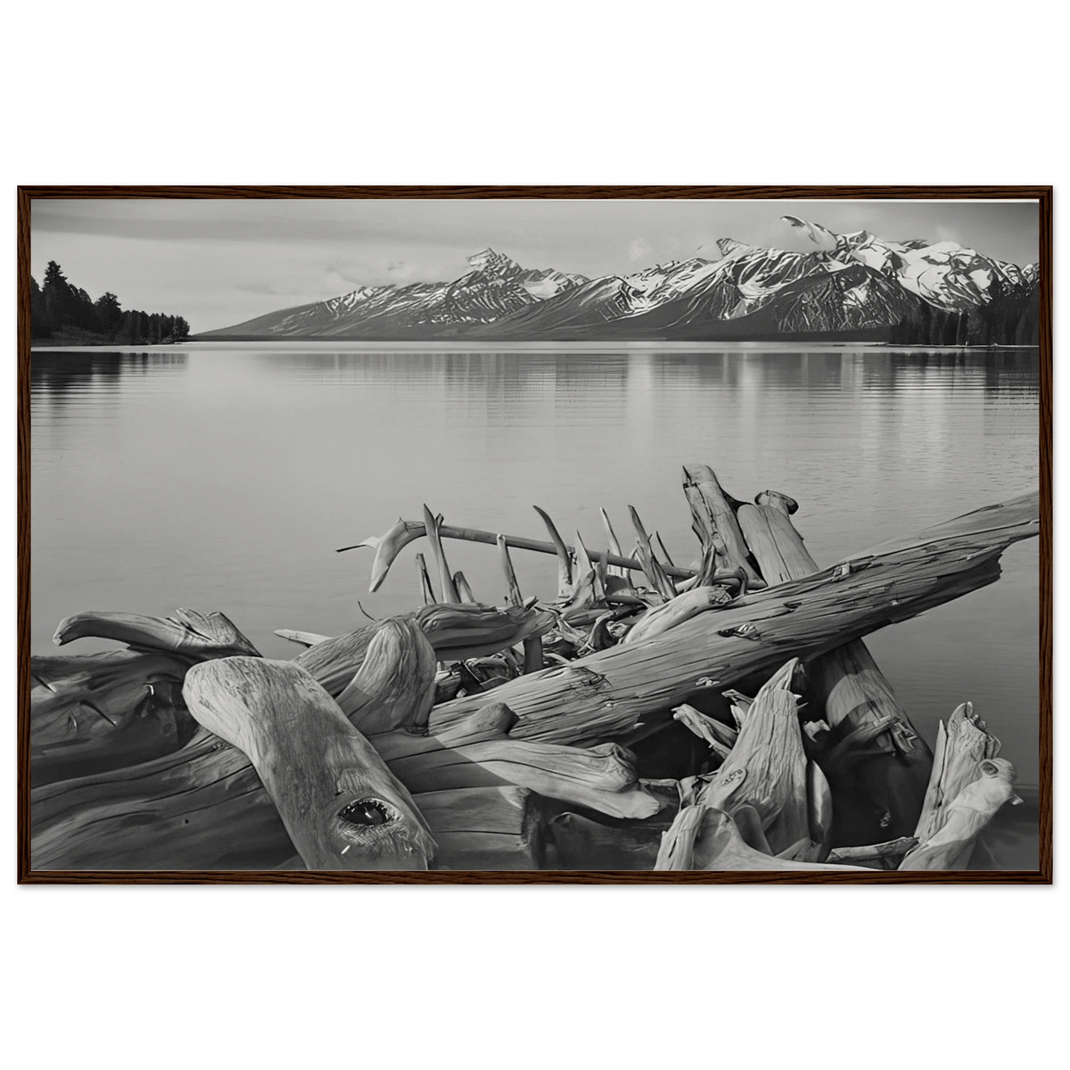 Grand Teton National Park, Wyoming Framed Poster | Ansel Adams Framed Prints Wall Art | Ansel Adams Store