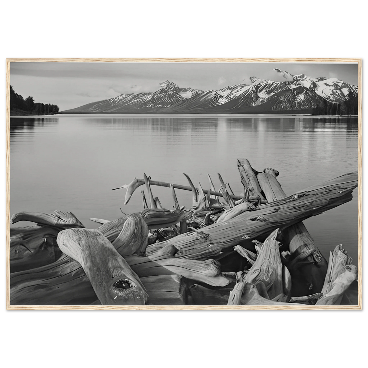 Grand Teton National Park, Wyoming Framed Poster | Ansel Adams Framed Prints Wall Art | Ansel Adams Store
