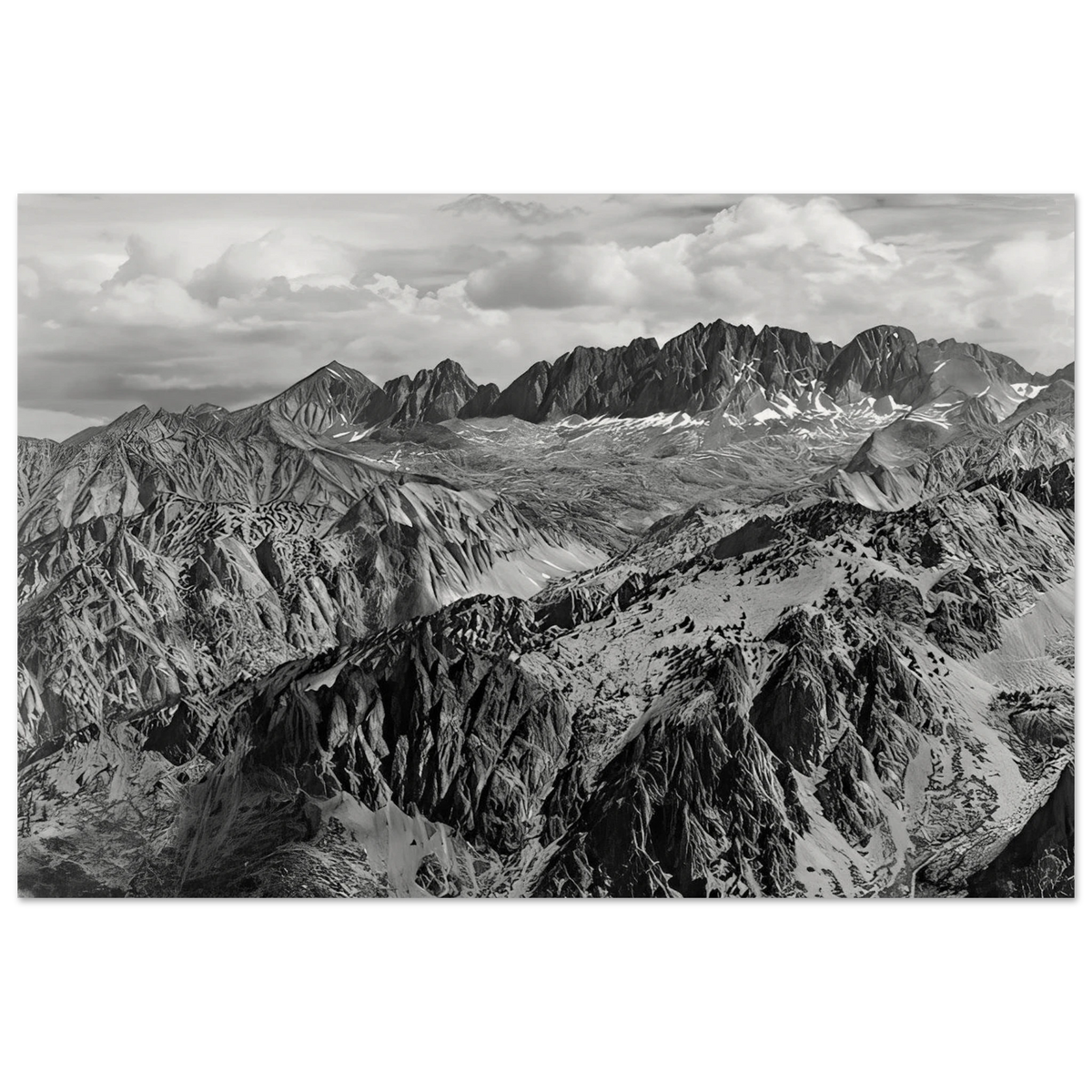 North Palisade from Windy Point Poster | Ansel Adams Poster | Ansel Adams Store
