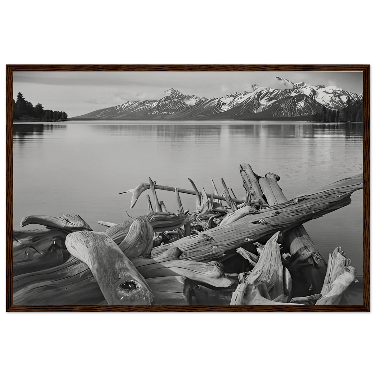 Grand Teton National Park, Wyoming Framed Poster | Ansel Adams Framed Prints Wall Art | Ansel Adams Store
