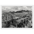 North Palisade from Windy Point Framed Poster | Ansel Adams Framed Prints Wall Art | Ansel Adams Store
