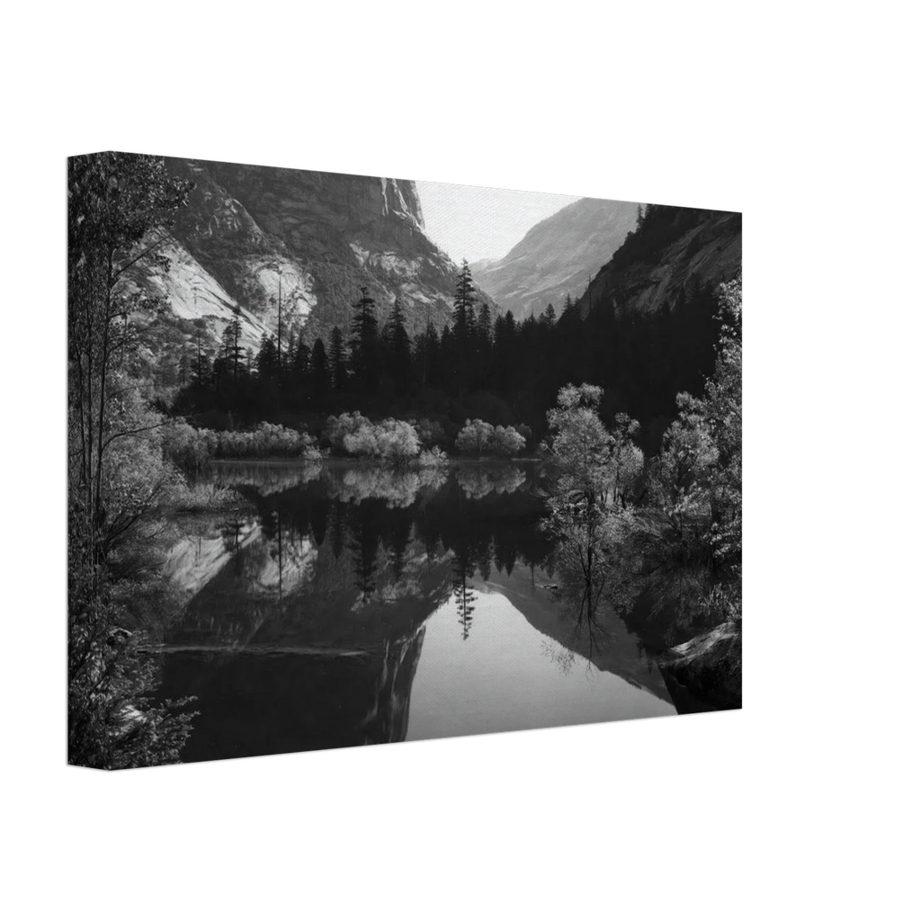 Mirror Lake, Morning, Yosemite National Park Canvas | Ansel Adams Canvas | Ansel Adams Store