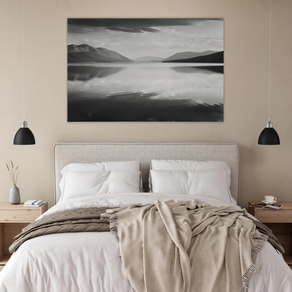 Evening, McDonald Lake, Glacier National Park Poster | Ansel Adams Poster | Ansel Adams Store