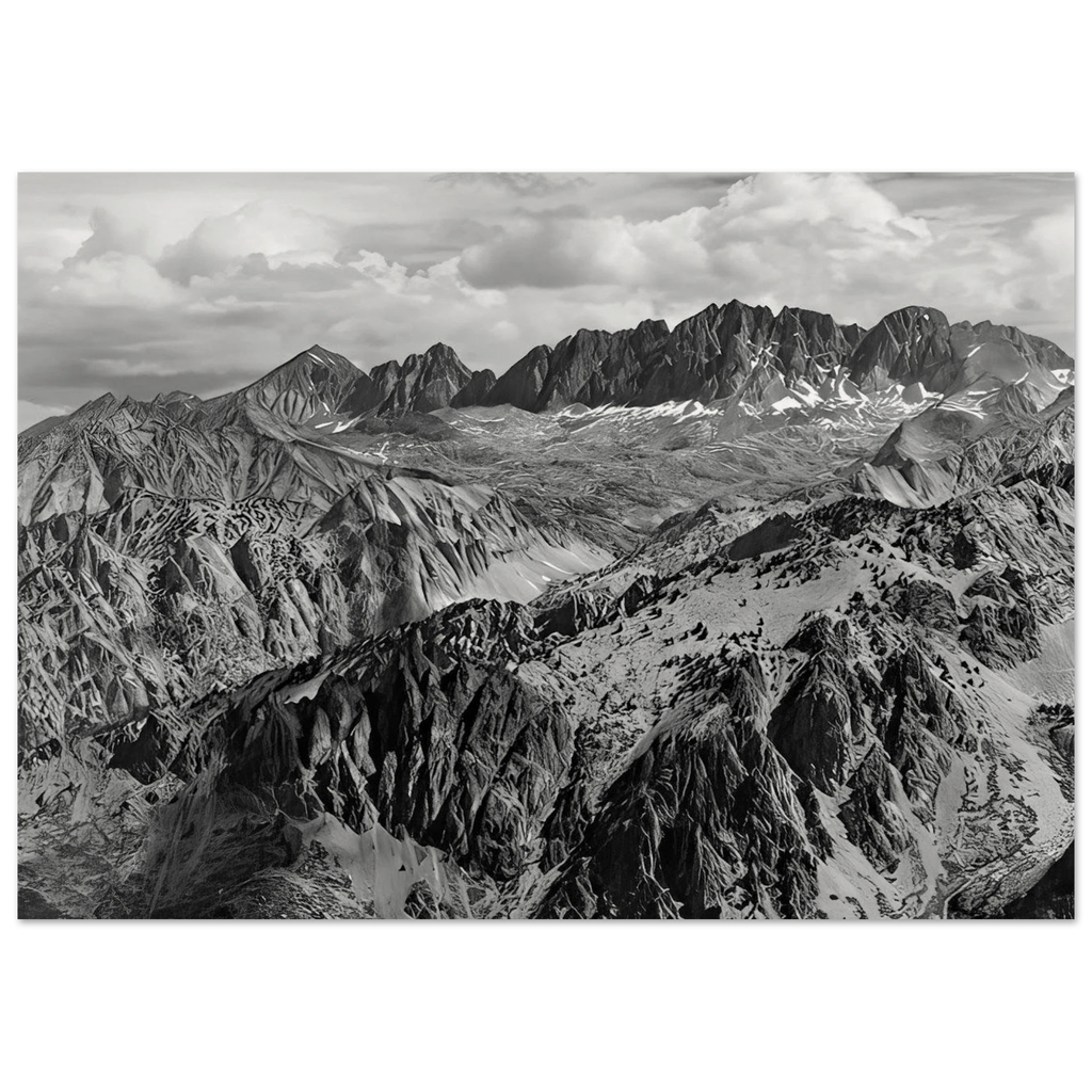 North Palisade from Windy Point Poster | Ansel Adams Poster | Ansel Adams Store