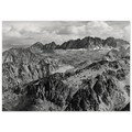 North Palisade from Windy Point Poster | Ansel Adams Poster | Ansel Adams Store