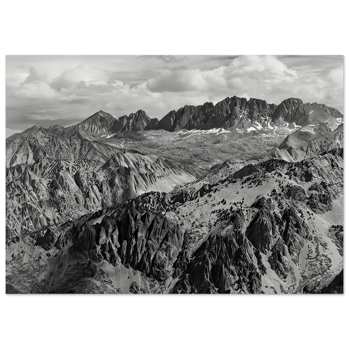 North Palisade from Windy Point Poster | Ansel Adams Poster | Ansel Adams Store