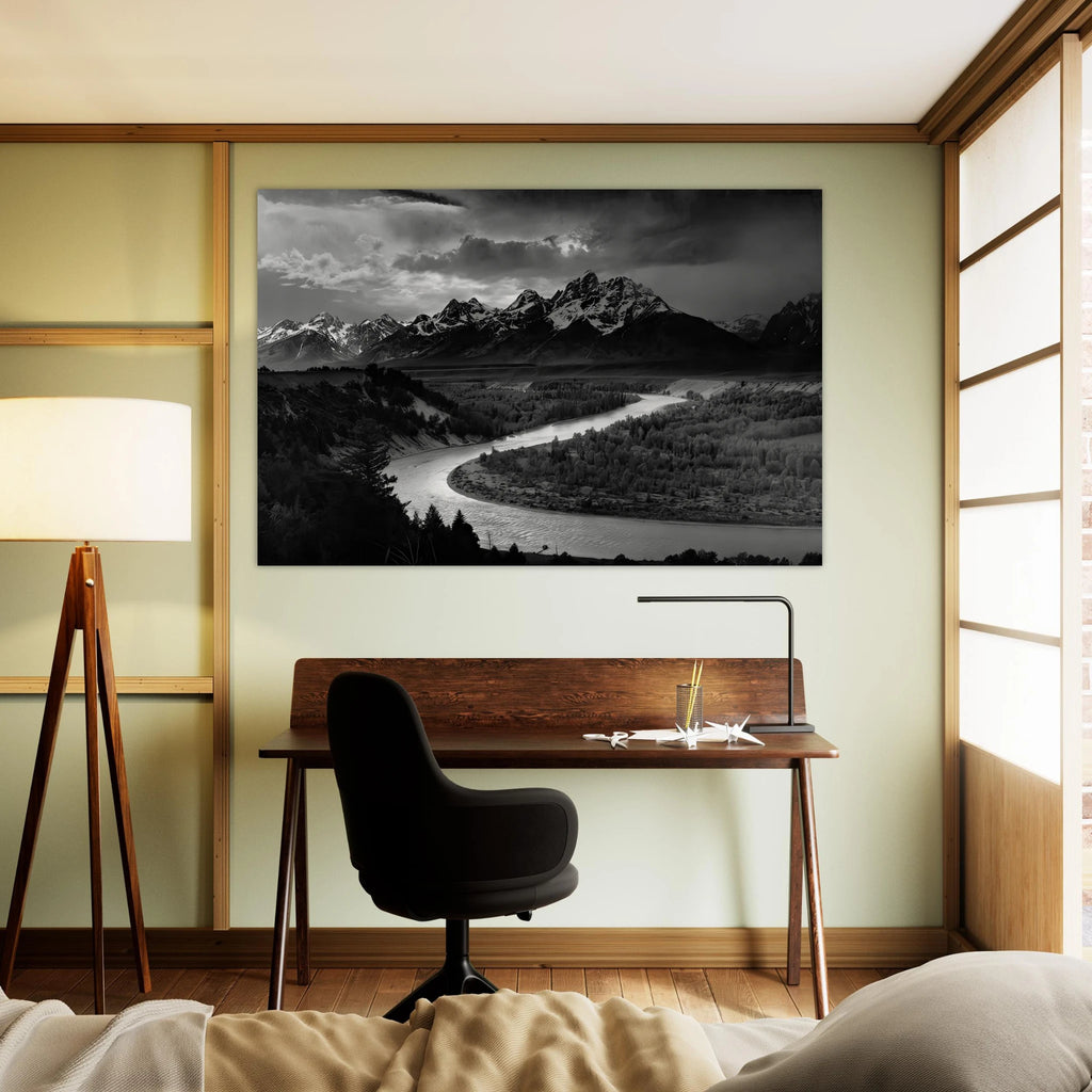 The Tetons and the Snake River Poster | Ansel Adams Poster | Ansel Adams Store