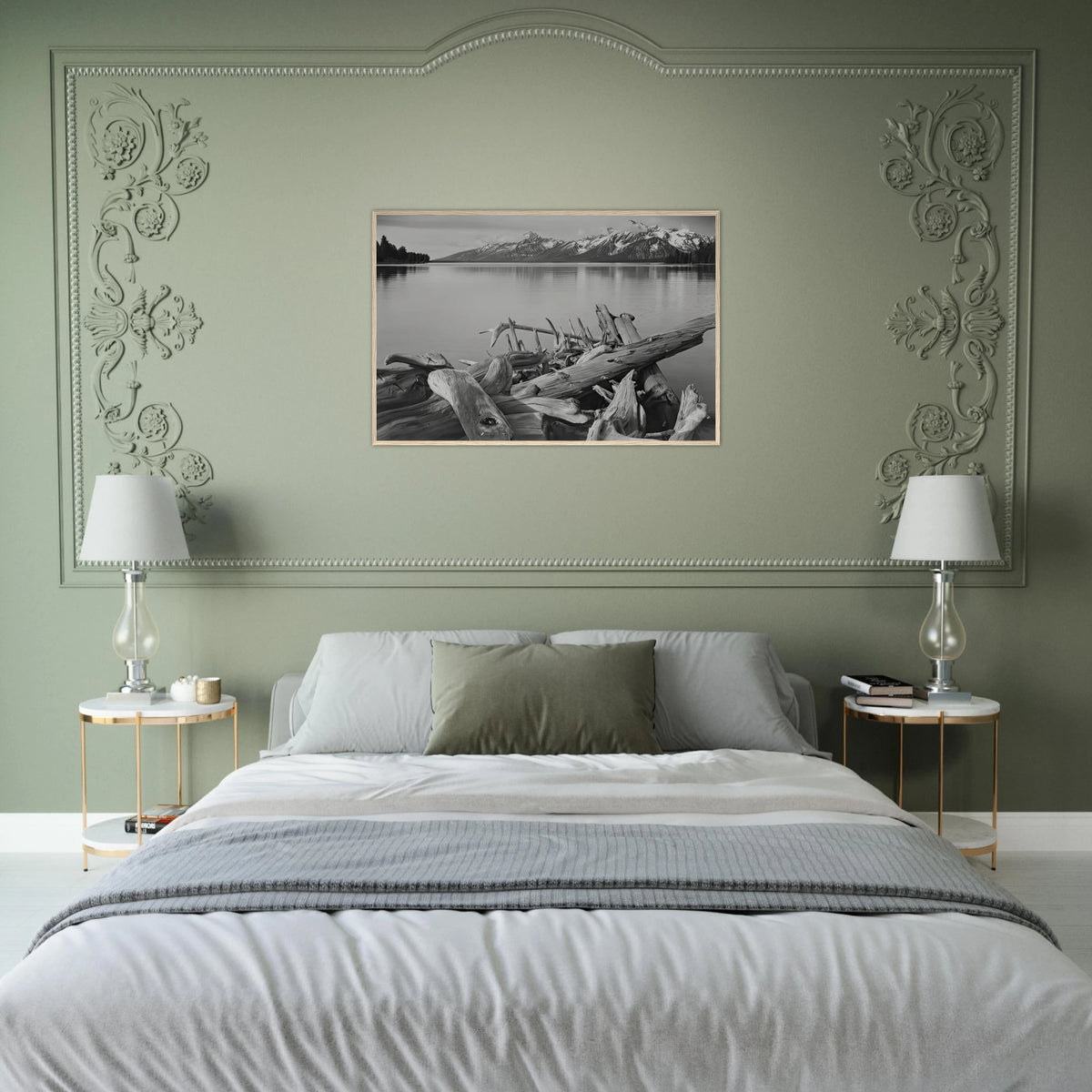 Grand Teton National Park, Wyoming Framed Poster | Ansel Adams Framed Prints Wall Art | Ansel Adams Store