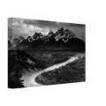 The Tetons and the Snake River Canvas | Ansel Adams Canvas | Ansel Adams Store