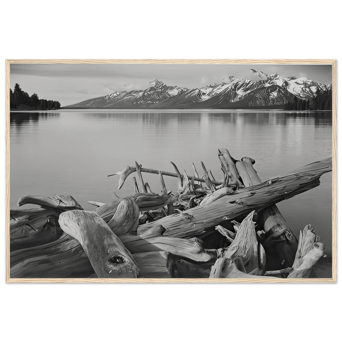 Grand Teton National Park, Wyoming Framed Poster | Ansel Adams Framed Prints Wall Art | Ansel Adams Store