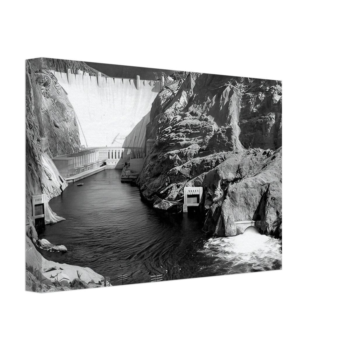 Boulder Dam Canvas | Ansel Adams Canvas | Ansel Adams Store