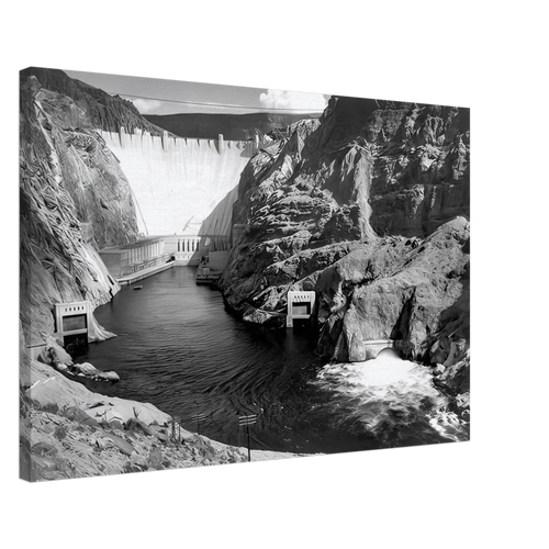 Boulder Dam Canvas | Ansel Adams Canvas | Ansel Adams Store
