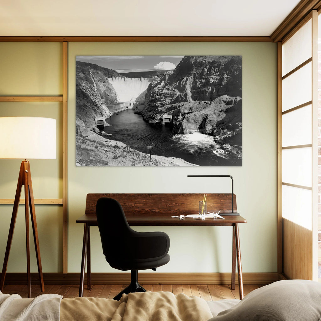 Boulder Dam Poster | Ansel Adams Poster | Ansel Adams Store
