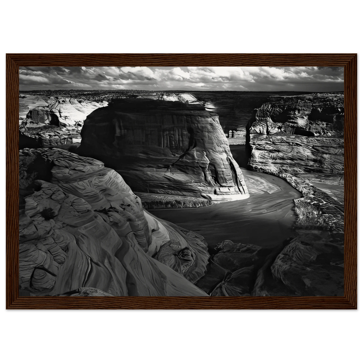 Canyon de Chelly Framed Poster | Ansel Adams Framed Prints Wall Art | Ansel Adams Store