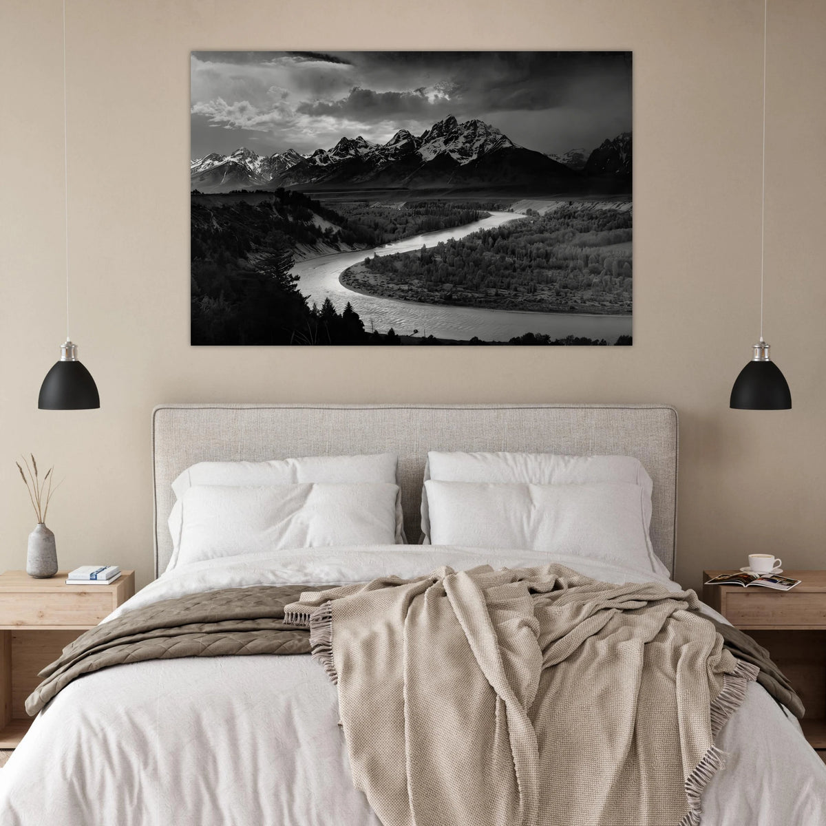 The Tetons and the Snake River Poster | Ansel Adams Poster | Ansel Adams Store