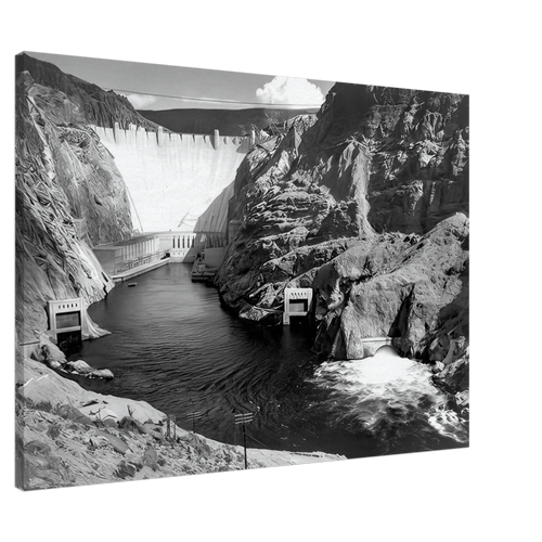 Boulder Dam Canvas | Ansel Adams Canvas | Ansel Adams Store