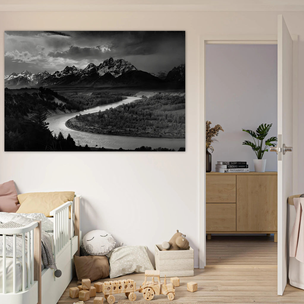 The Tetons and the Snake River Poster | Ansel Adams Poster | Ansel Adams Store