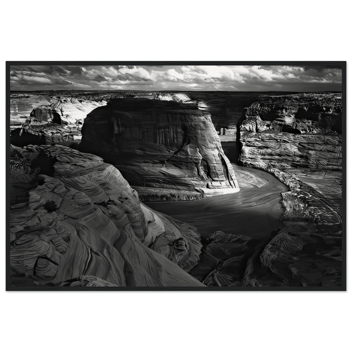 Canyon de Chelly Framed Poster | Ansel Adams Framed Prints Wall Art | Ansel Adams Store
