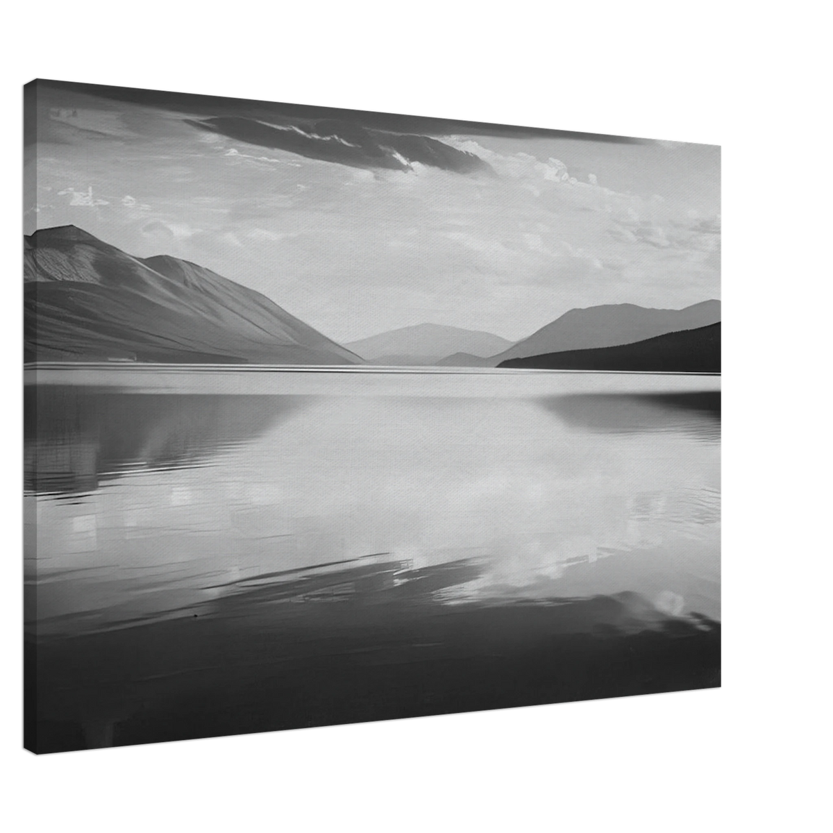 Evening, McDonald Lake, Glacier National Park Canvas | Ansel Adams Canvas | Ansel Adams Store