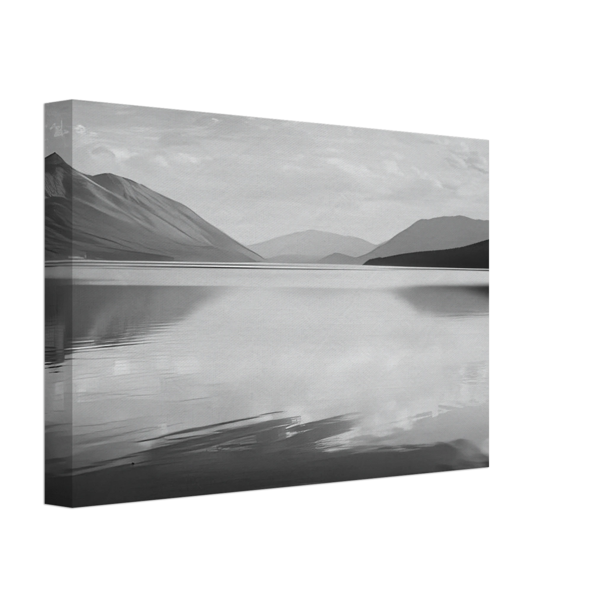 Evening, McDonald Lake, Glacier National Park Canvas | Ansel Adams Canvas | Ansel Adams Store