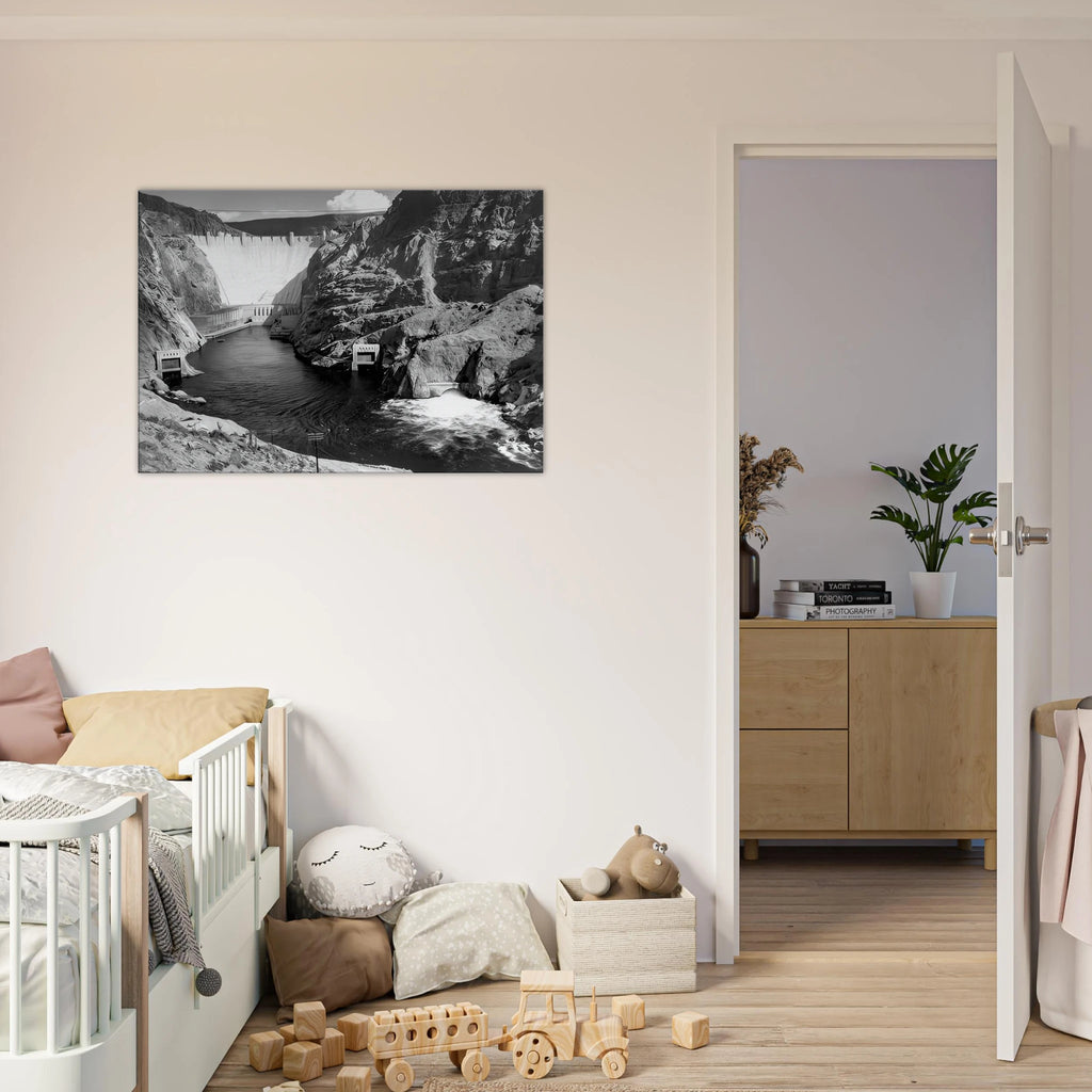 Boulder Dam Canvas | Ansel Adams Canvas | Ansel Adams Store