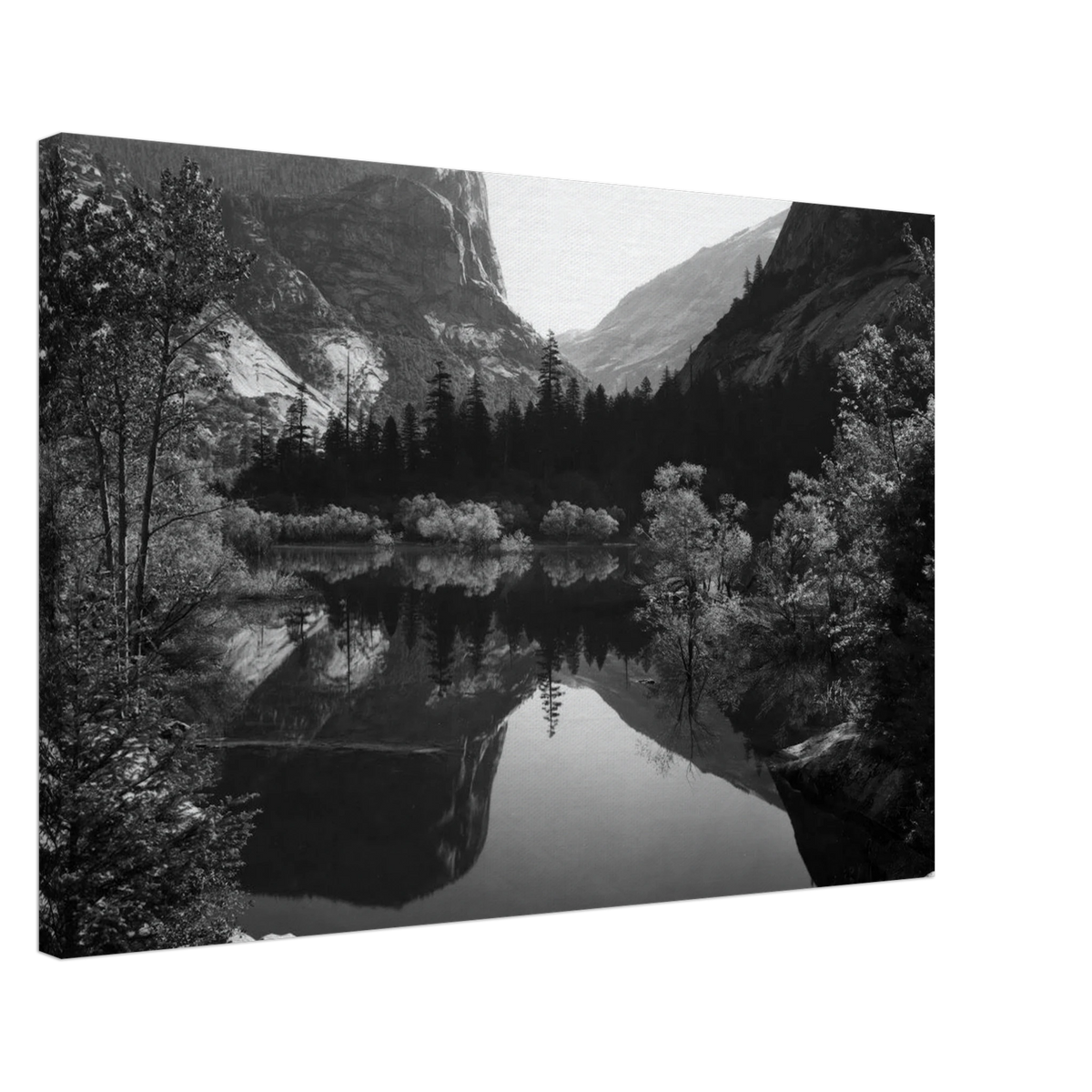 Mirror Lake, Morning, Yosemite National Park Canvas | Ansel Adams Canvas | Ansel Adams Store