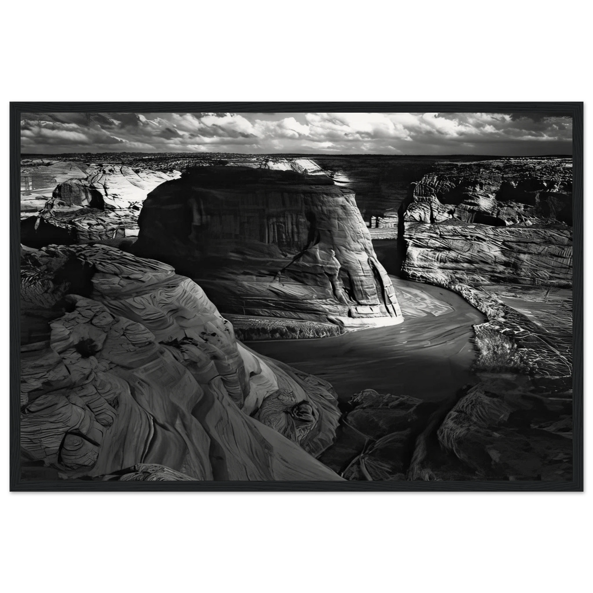 Canyon de Chelly Framed Poster | Ansel Adams Framed Prints Wall Art | Ansel Adams Store