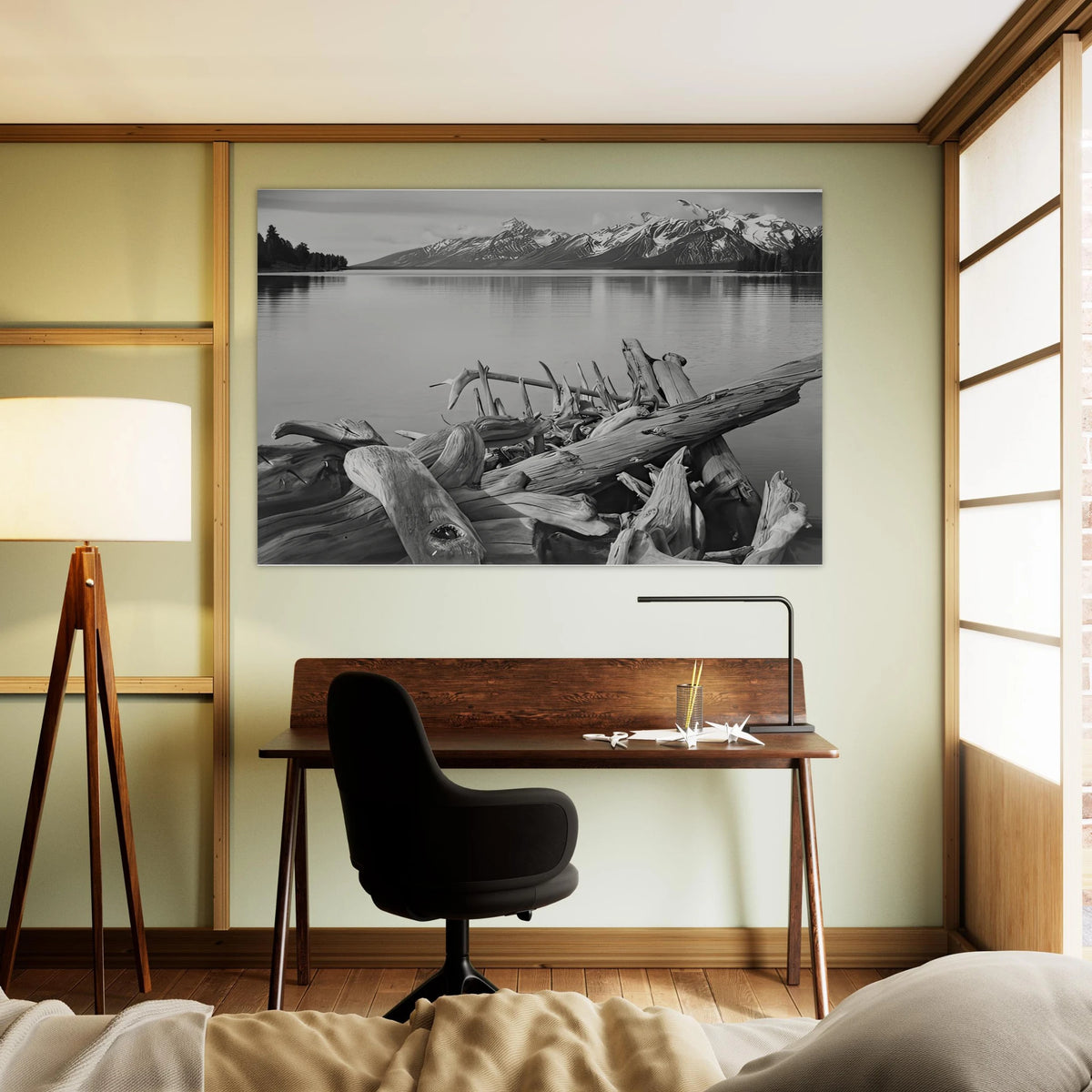 Grand Teton National Park, Wyoming Poster | Ansel Adams Poster | Ansel Adams Store