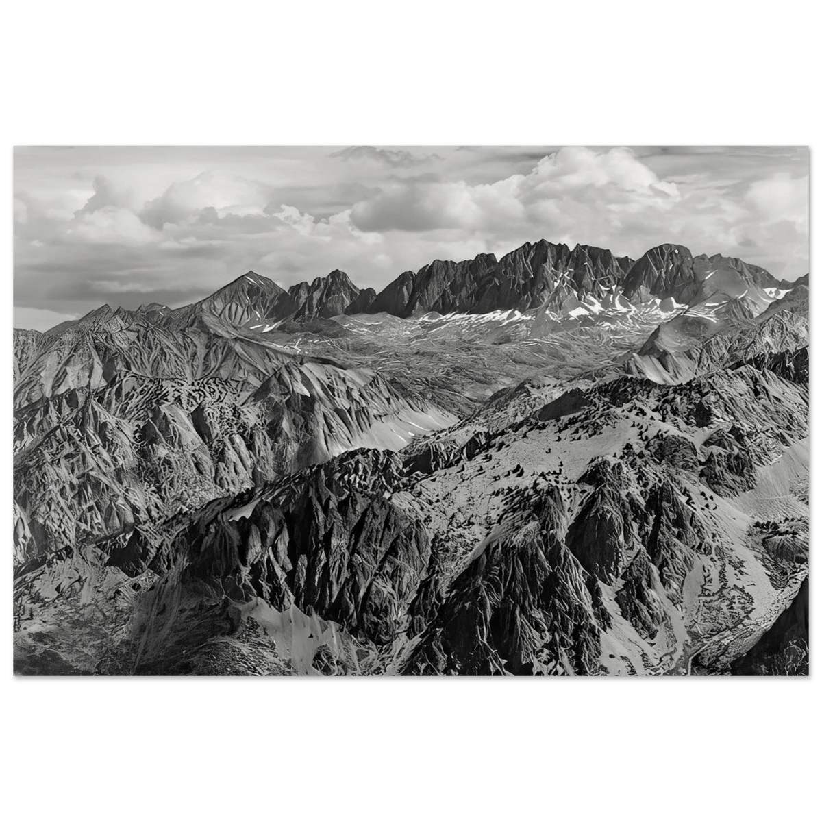 North Palisade from Windy Point Poster | Ansel Adams Poster | Ansel Adams Store