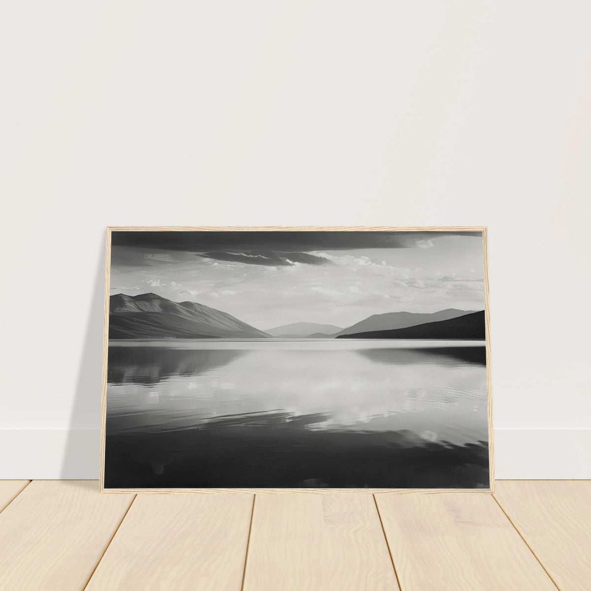 Evening, McDonald Lake, Glacier National Park Framed Poster | Ansel Adams Framed Prints Wall Art | Ansel Adams Store