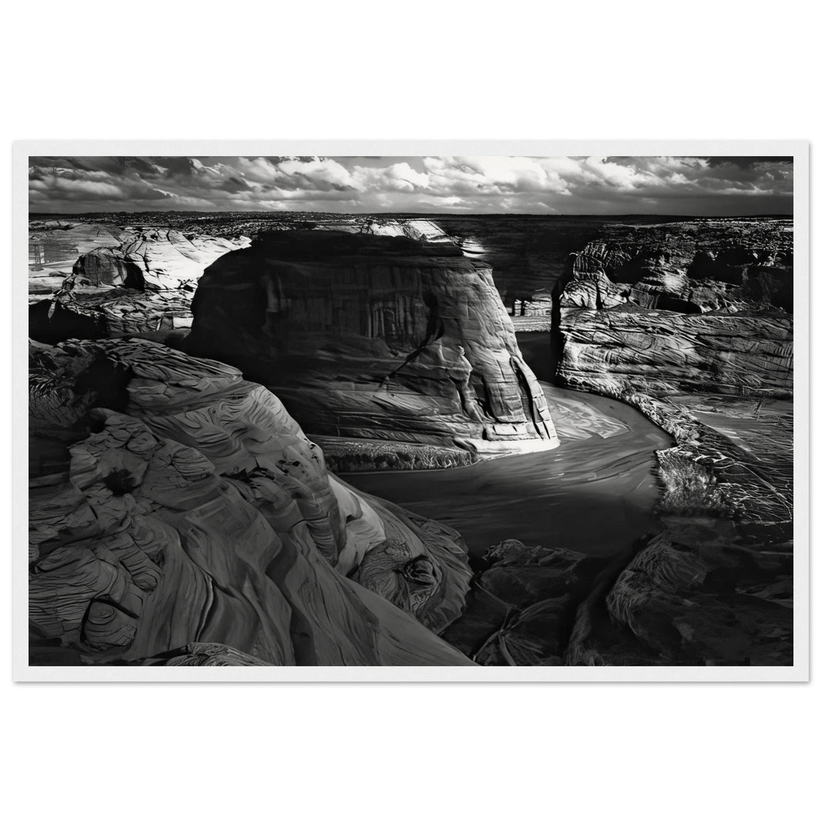 Canyon de Chelly Framed Poster | Ansel Adams Framed Prints Wall Art | Ansel Adams Store