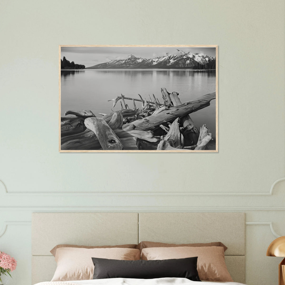 Grand Teton National Park, Wyoming Framed Poster | Ansel Adams Framed Prints Wall Art | Ansel Adams Store