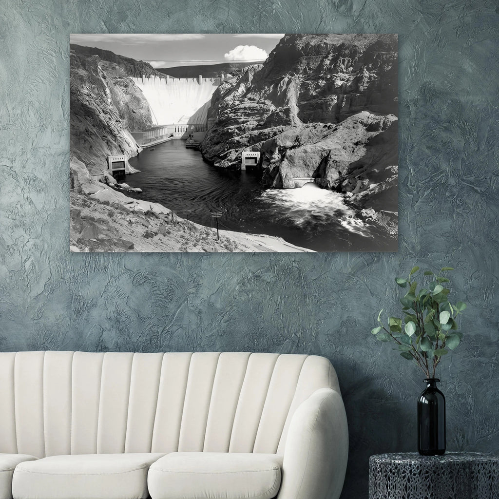 Boulder Dam Poster | Ansel Adams Poster | Ansel Adams Store