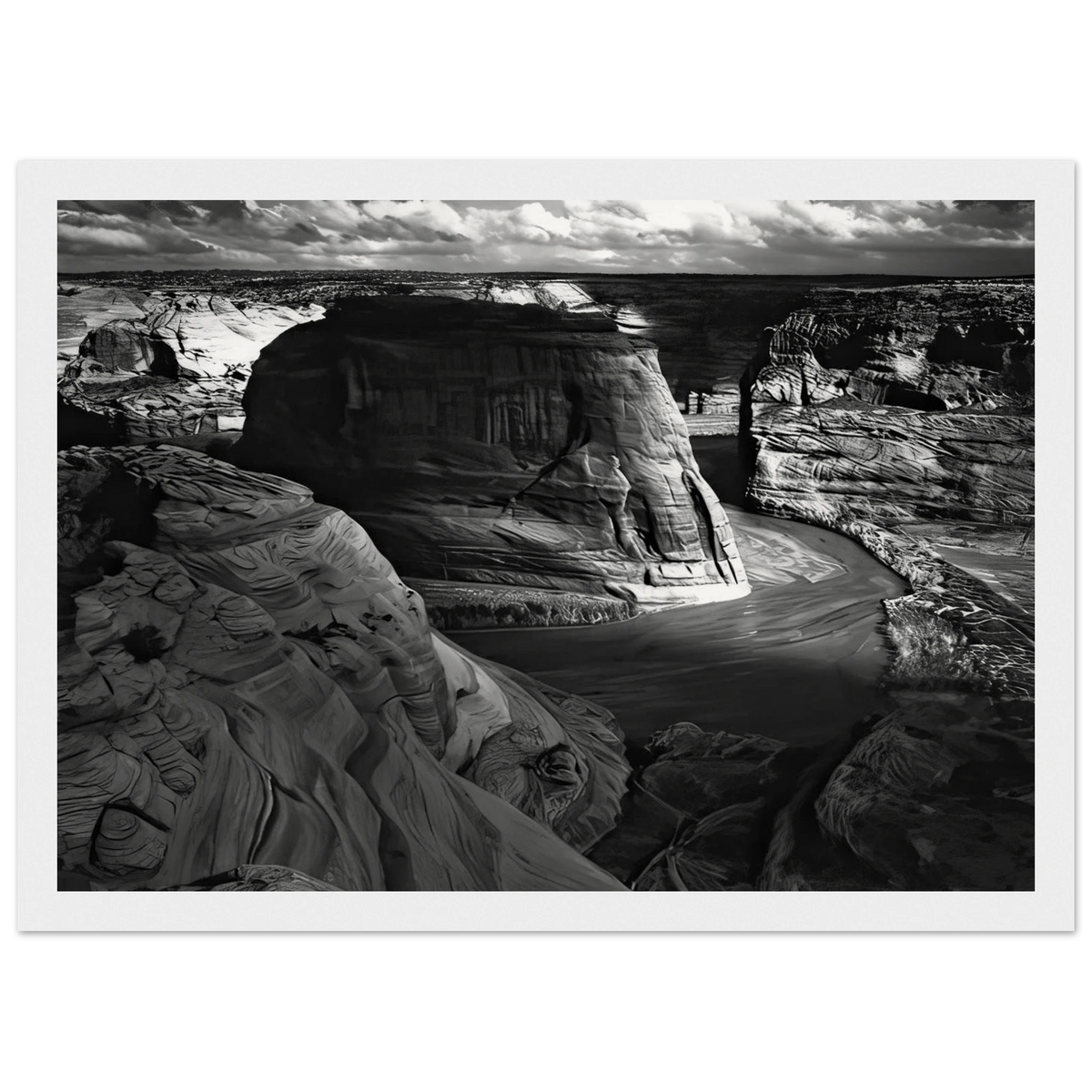 Canyon de Chelly Framed Poster | Ansel Adams Framed Prints Wall Art | Ansel Adams Store