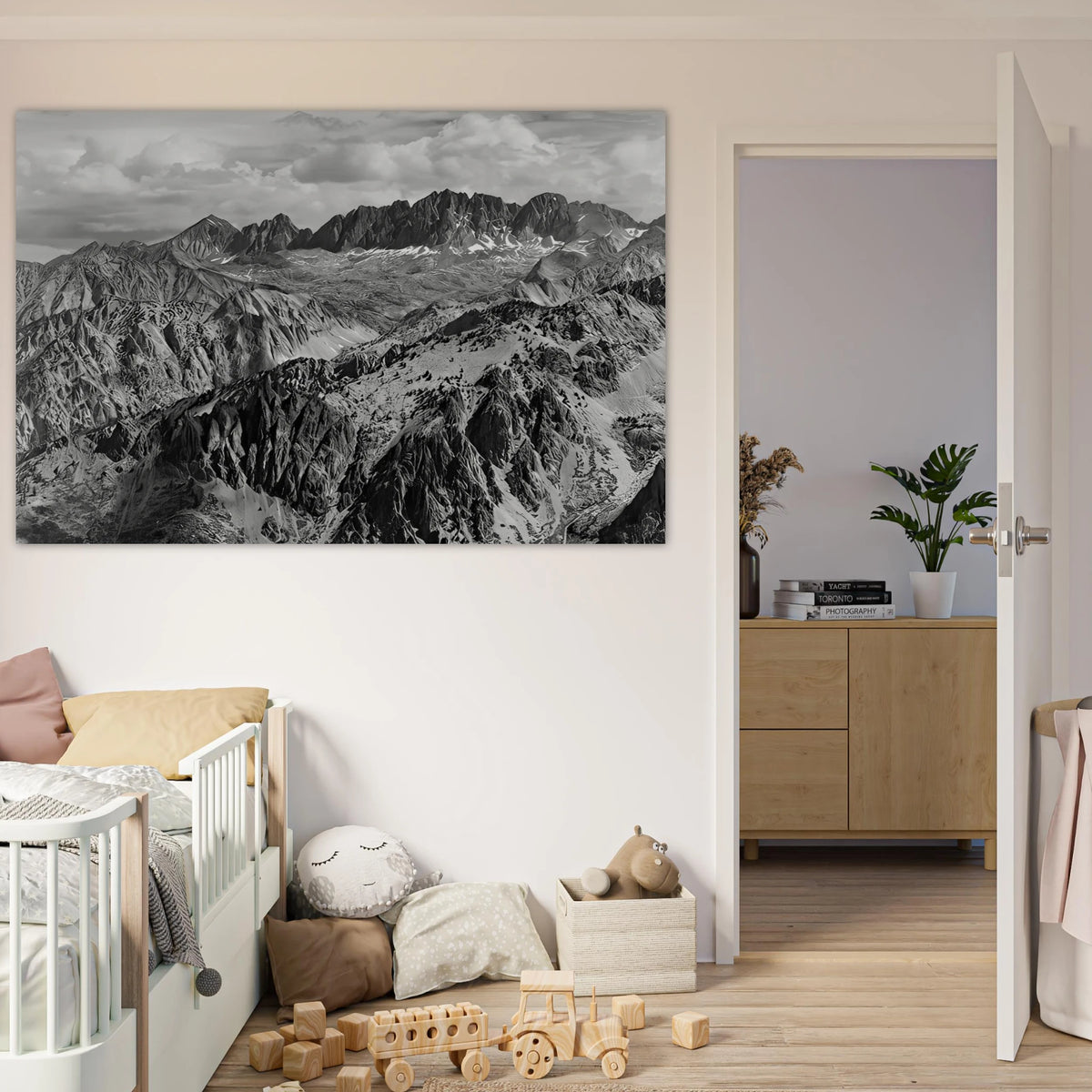 North Palisade from Windy Point Poster | Ansel Adams Poster | Ansel Adams Store
