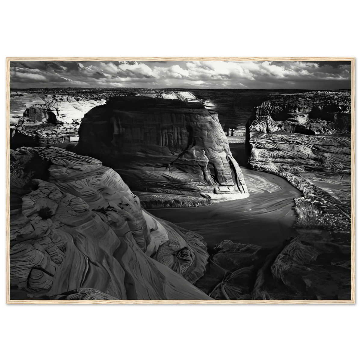 Canyon de Chelly Framed Poster | Ansel Adams Framed Prints Wall Art | Ansel Adams Store