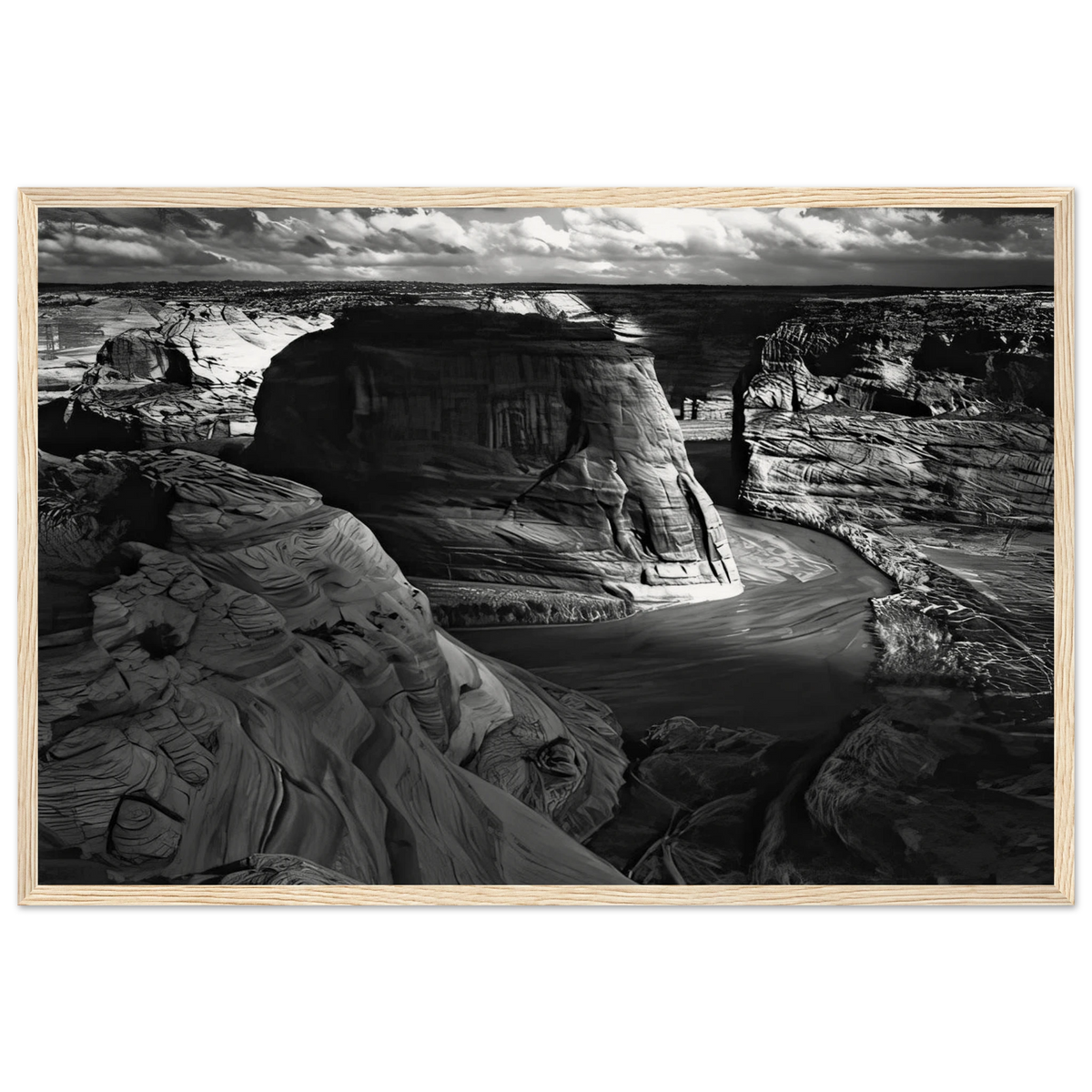 Canyon de Chelly Framed Poster | Ansel Adams Framed Prints Wall Art | Ansel Adams Store