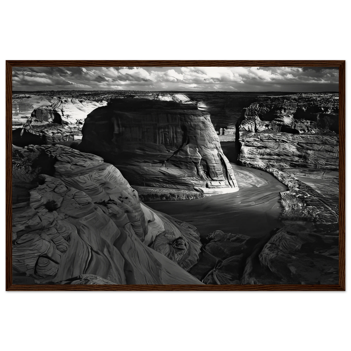 Canyon de Chelly Framed Poster | Ansel Adams Framed Prints Wall Art | Ansel Adams Store